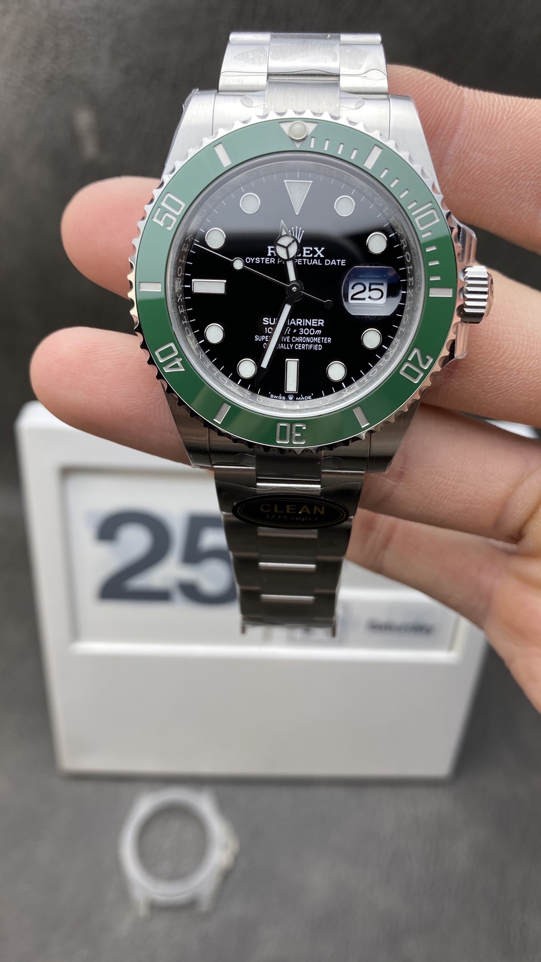 Victory Factory Rolex Submariner 41mm 126610LV Kermit Black Dial Green Ceramic Bezel 904L Steel VR3235 Movement Clean Factory Rolex Submariner 41mm 126610LV Kermit Black Dial Green Ceramic Bezel 904L Steel VR3235 Movement