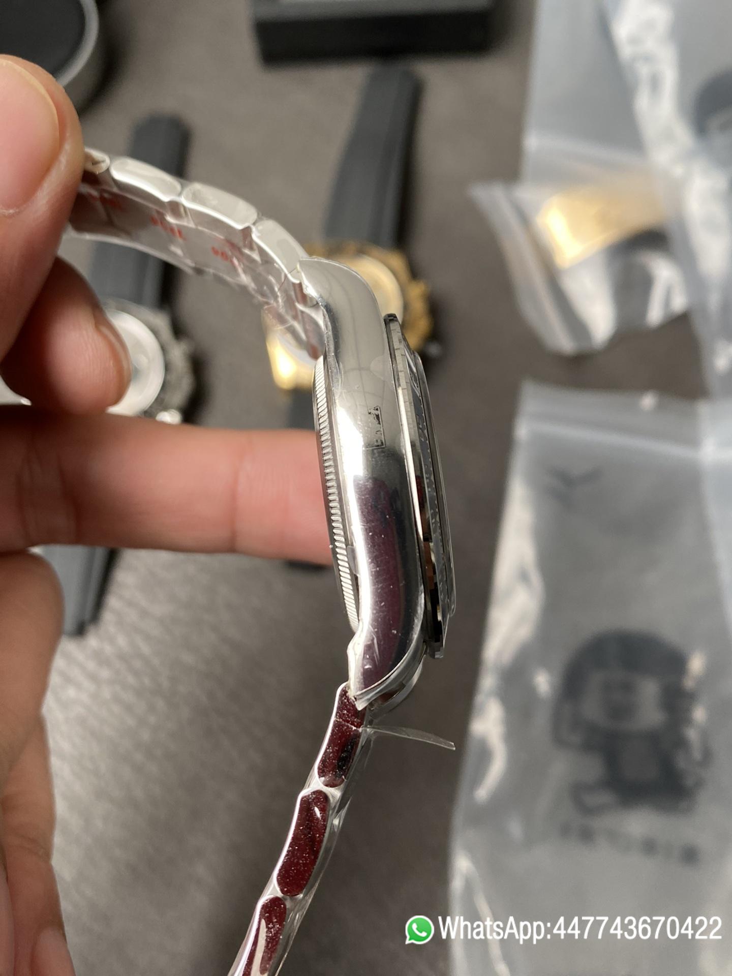 Super Clone Watch CF Watches Rolex Daytona 126500LN Black Dial Black Cerachrom Bezel 904L Oystersteel SH4131 Movement 06 Super Clone Watch CF Watches Rolex Daytona 126500LN Black Dial Black Cerachrom Bezel 904L Oystersteel SH4131 Movement 06