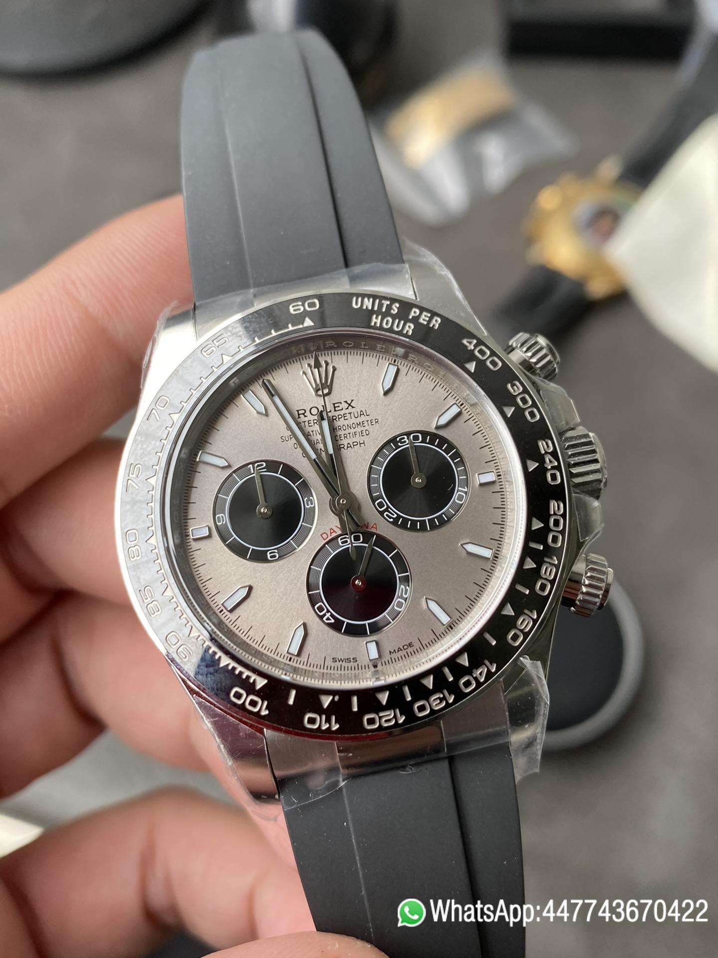 Super Clone Watch Rolex Daytona 126519 Grey Dial 904L Stainless Steel Oysterflex Strap SH4131 Movement 72 Hours Power Reserve 01 Super Clone Watch Rolex Daytona 126519 Grey Dial 904L Stainless Steel Oysterflex Strap SH4131 Movement 72 Hours Power Reserve 01