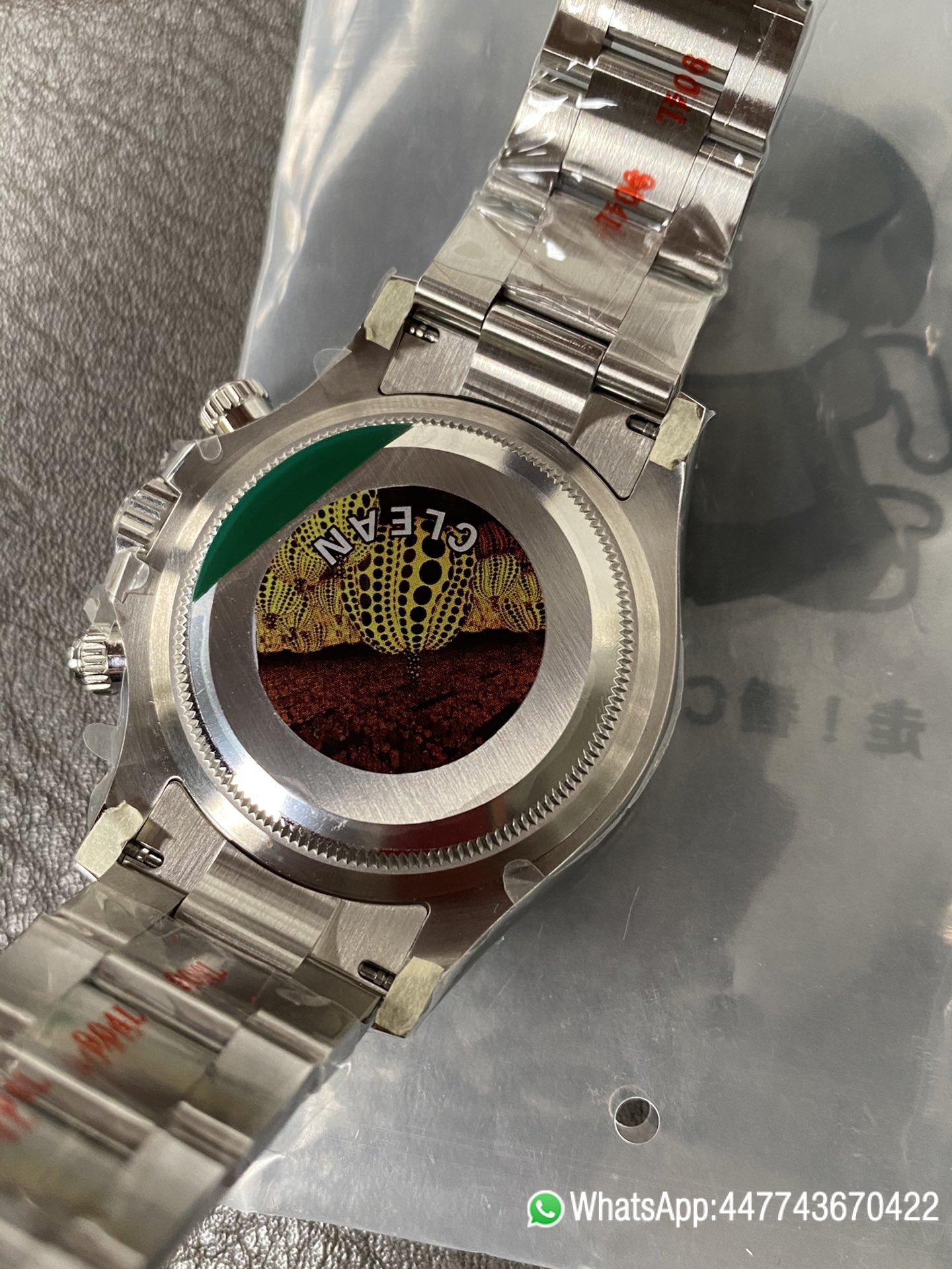 Super Clone Watch Rolex Daytona Panda 126500LN White Dial Black Cerachrom Bezel 904L Oystersteel SH4131 Movement 07 Super Clone Watch Rolex Daytona Panda 126500LN White Dial Black Cerachrom Bezel 904L Oystersteel SH4131 Movement 07