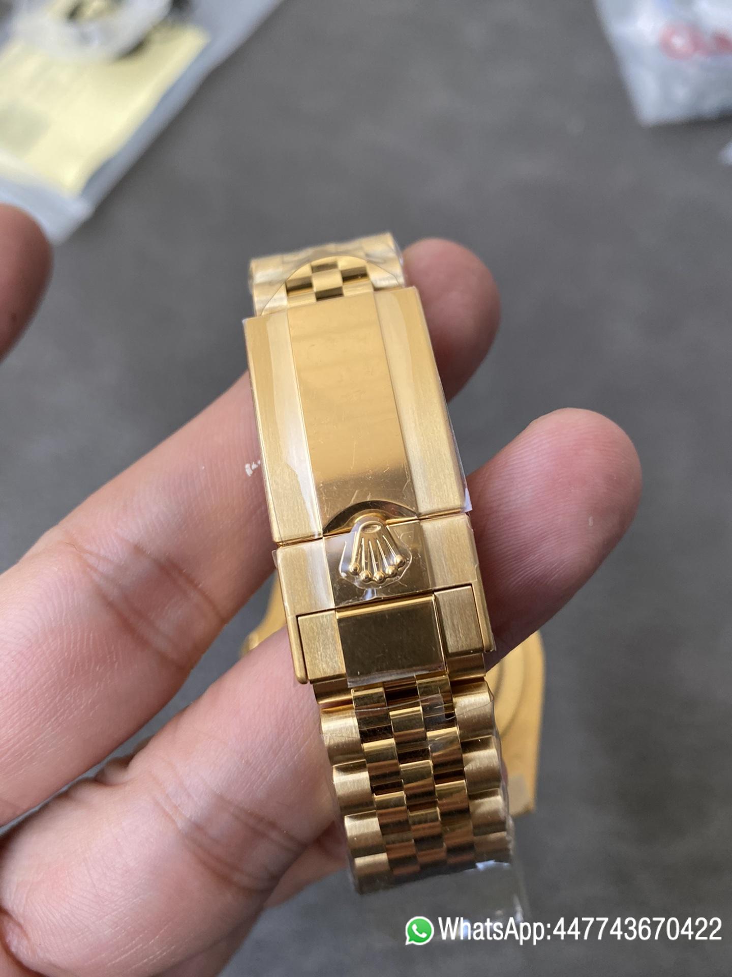 CF Rolex Super Clone GMT Master II 126718GRNR Full Yellow Gold Black Grey Bezel Black Dial Jubilee Bracelet DD3285 Movement 08 CF Rolex Super Clone GMT Master II 126718GRNR Full Yellow Gold Black Grey Bezel Black Dial Jubilee Bracelet DD3285 Movement 08