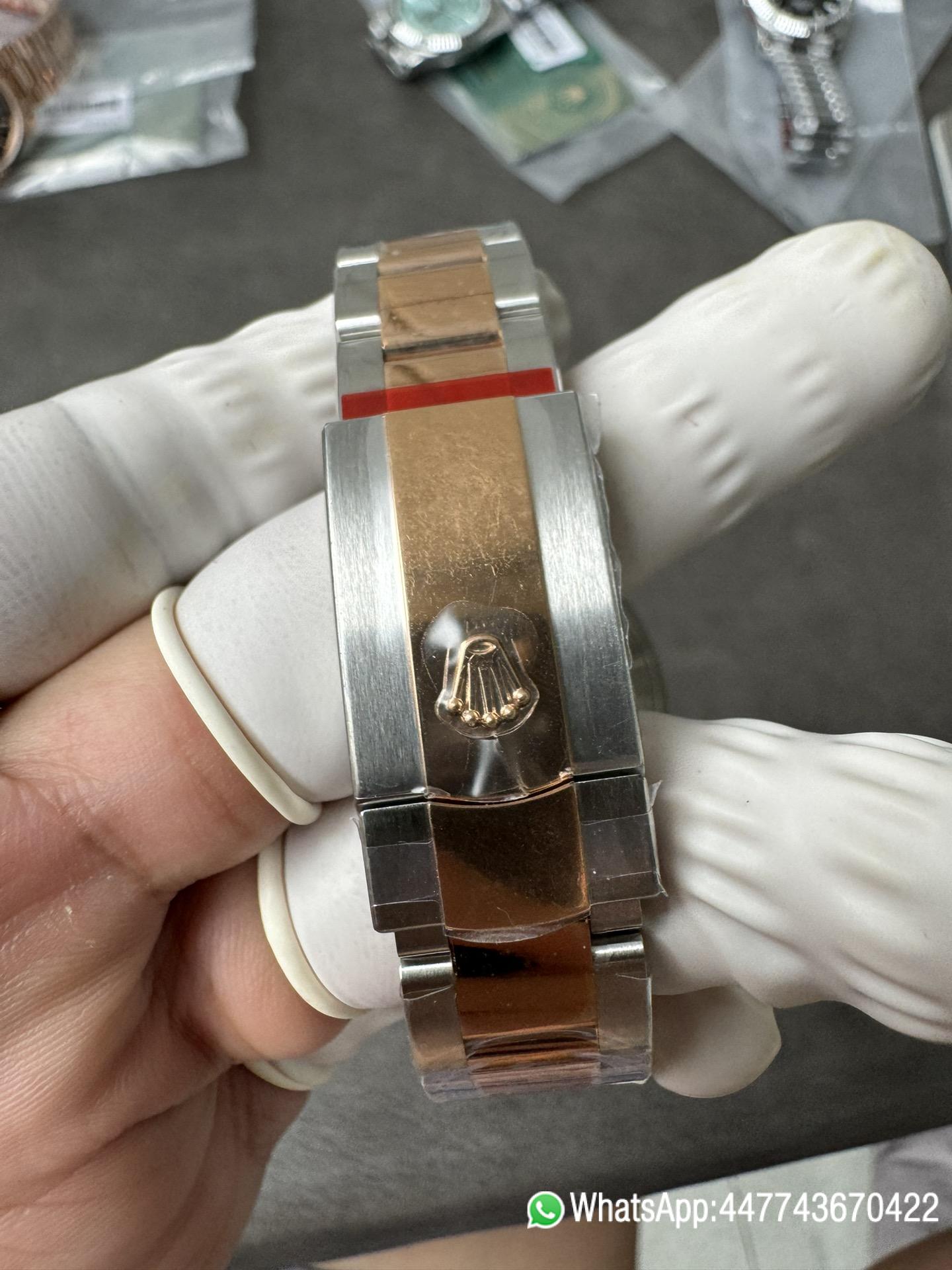 Super Clone DateJust 41mm 126333 Champagne Dial with Diamond Markers Two Tone Bracelet VR3235 09 Super Clone DateJust 41mm 126333 Champagne Dial with Diamond Markers Two Tone Bracelet VR3235 09
