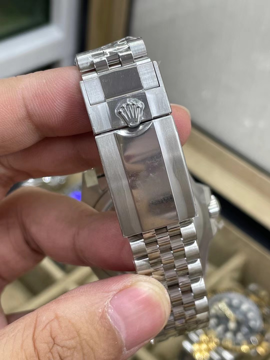 Victory Factory GMT Master II 126710GRNR Black Gray Ceramic Bezel 904L Oystersteel Jubilee Strap DD3285 Movement 07 Clean Factory GMT Master II 126710GRNR Black Gray Ceramic Bezel 904L Oystersteel Jubilee Strap DD3285 Movement 07
