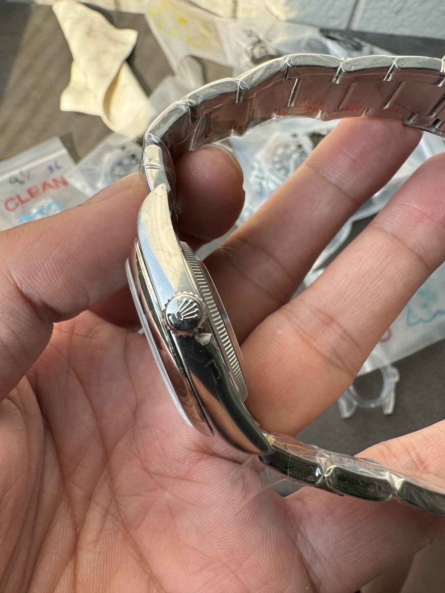 Victory Factory Rolex Oyster Perpetual 126000 36mm Tiffany Blue Dial 904L Steel VR3230 CF OP 05 Clean Factory Rolex Oyster Perpetual 126000 36mm Tiffany Blue Dial 904L Steel VR3230 CF OP 05