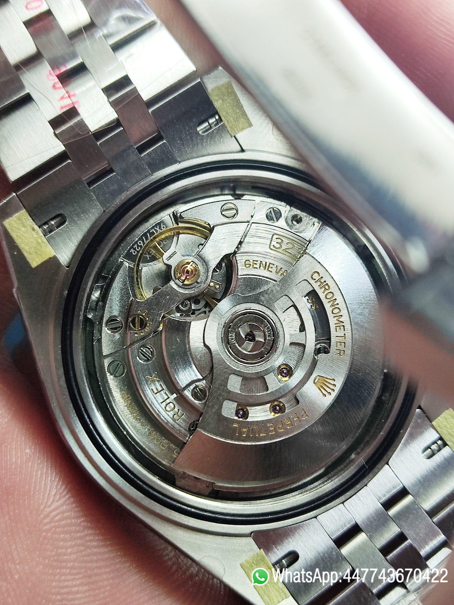 Super Clone Watch CF DateJust 41mm 126334 904L Steel Grey Dial with Diamonds Markers on Jubilee Bracelet VR3235 Movement 09 Super Clone Watch CF DateJust 41mm 126334 904L Steel Grey Dial with Diamonds Markers on Jubilee Bracelet VR3235 Movement 09