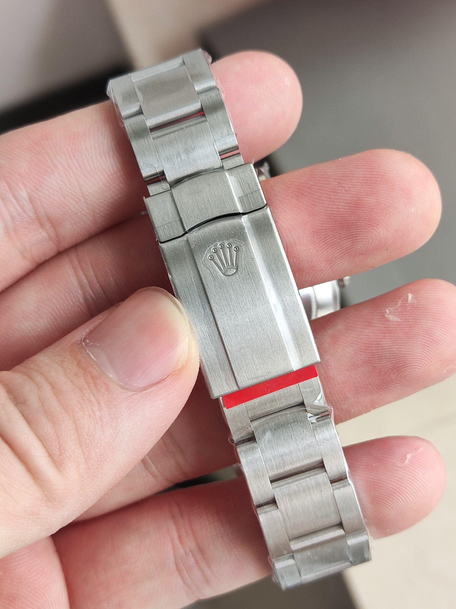 Victory Factory Watches Rolex Oyster Perpetual CF OP 124300 41mm 904L Stainless Steel Red Dial VR3230 07 Clean Factory Watches Rolex Oyster Perpetual CF OP 124300 41mm 904L Stainless Steel Red Dial VR3230 07