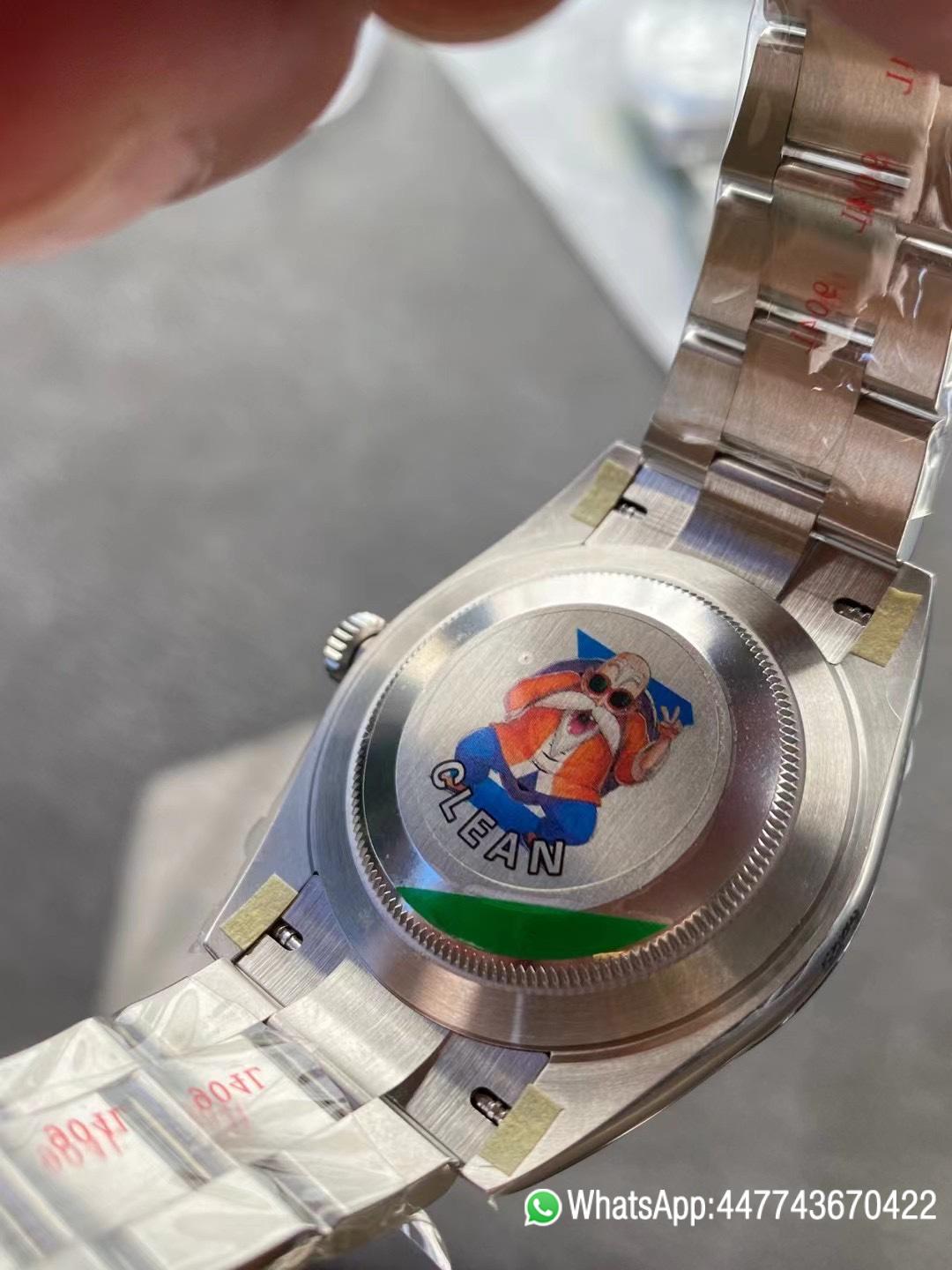 Super Clone Rolex DateJust 41 126334 0031 Bright Blue Fluted Motif Dial on Oyster Bracelet Superclone 3235 Movement 07 Super Clone Rolex DateJust 41 126334 0031 Bright Blue Fluted Motif Dial on Oyster Bracelet Superclone 3235 Movement 07
