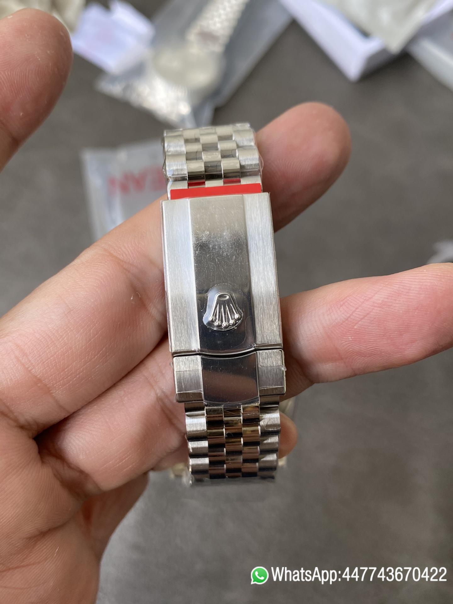 Super Clone Rolex DateJust 41 126334 Bright Blue Fluted Motif Dial on Jubilee Bracelet Superclone 3235 Movement 09 Super Clone Rolex DateJust 41 126334 Bright Blue Fluted Motif Dial on Jubilee Bracelet Superclone 3235 Movement 09