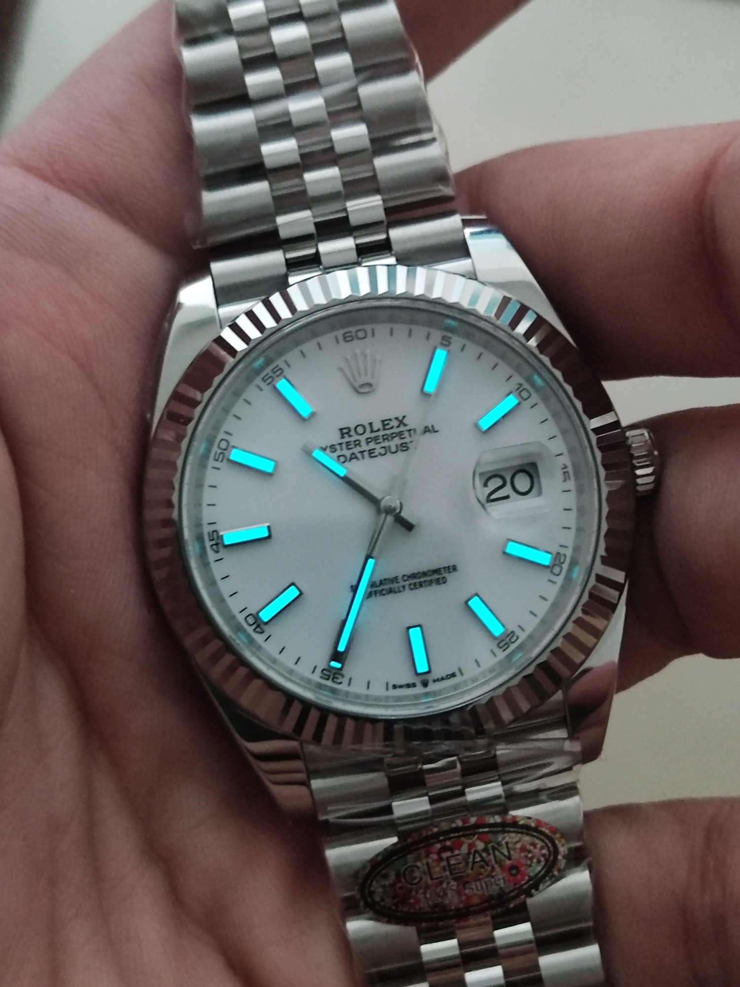 Victory Factory Rolex Datejust 41mm 126334 0010 White Dial 904L Steel Case Jubilee Bracelet DD3235 Movement 04 Clean Factory Rolex Datejust 41mm 126334 0010 White Dial 904L Steel Case Jubilee Bracelet DD3235 Movement 04