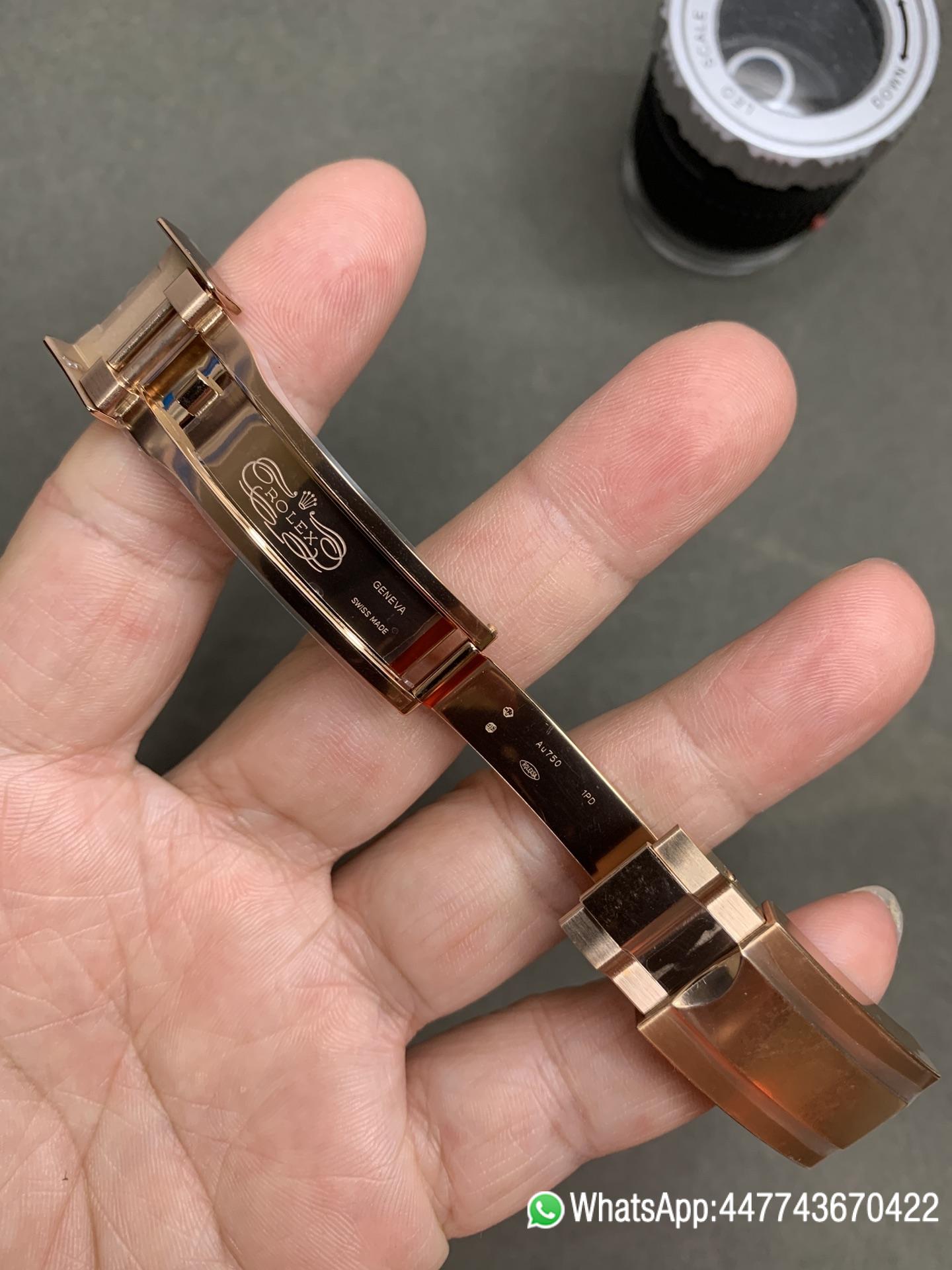 CF Daytona 116515 Rose Gold Case Black Dial with Diamonds Markers on Oysterflex Strap DanDong 4130 Movement 07 CF Daytona 116515 Rose Gold Case Black Dial with Diamonds Markers on Oysterflex Strap DanDong 4130 Movement 07