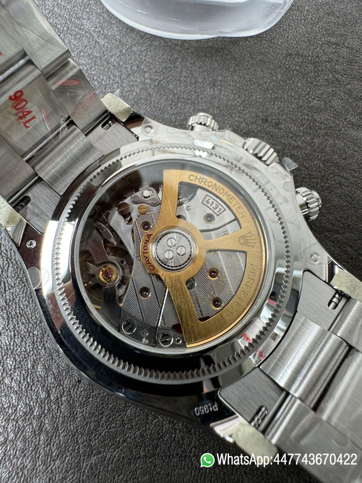 Super Clone Daytona 126506 ICE Blue Dial Brown Ceramic Bezel SH4131 Movement 72 Hours Power Reserve 13 Super Clone Daytona 126506 ICE Blue Dial Brown Ceramic Bezel SH4131 Movement 72 Hours Power Reserve 13