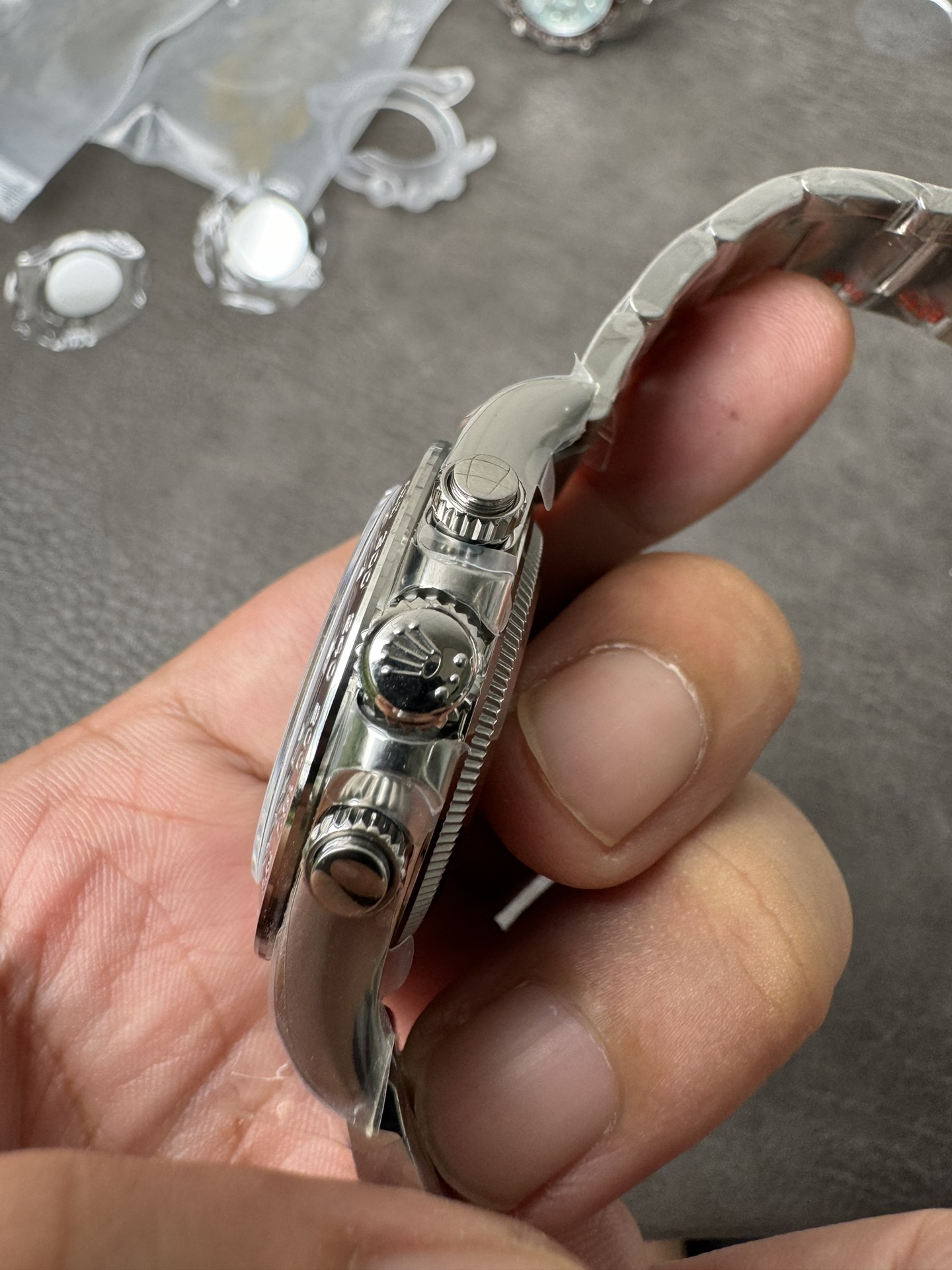 Victory Factory Daytona 126506 ICE Blue Dial With Diamonds Markers Brown Ceramic Bezel SH4131 Movement 72 Hours PR 10 Clean Factory Daytona 126506 ICE Blue Dial With Diamonds Markers Brown Ceramic Bezel SH4131 Movement 72 Hours PR 10