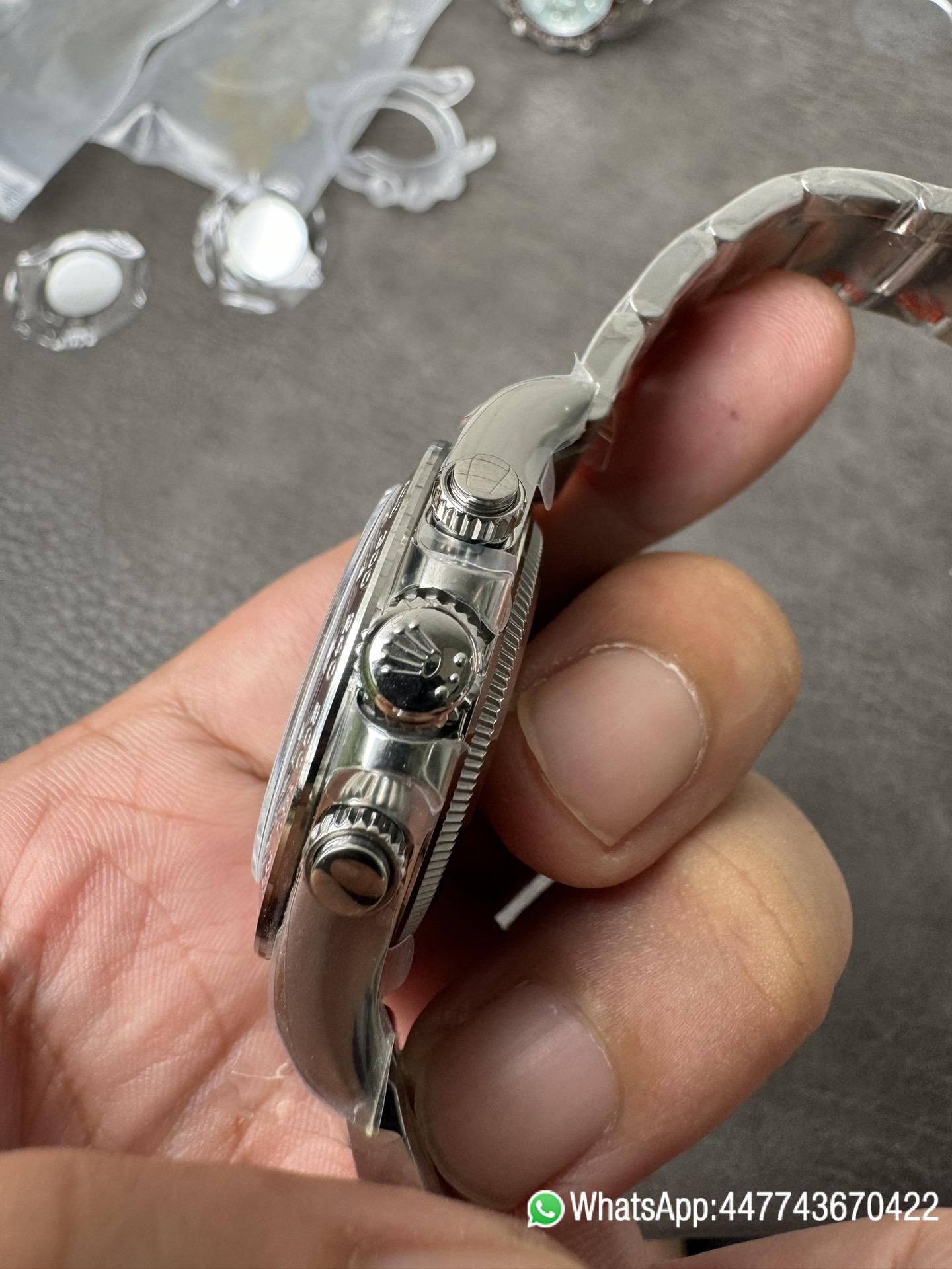 Super Clone Daytona 126506 ICE Blue Dial With Diamonds Markers Brown Ceramic Bezel SH4131 Movement 72 Hours PR 10 Super Clone Daytona 126506 ICE Blue Dial With Diamonds Markers Brown Ceramic Bezel SH4131 Movement 72 Hours PR 10