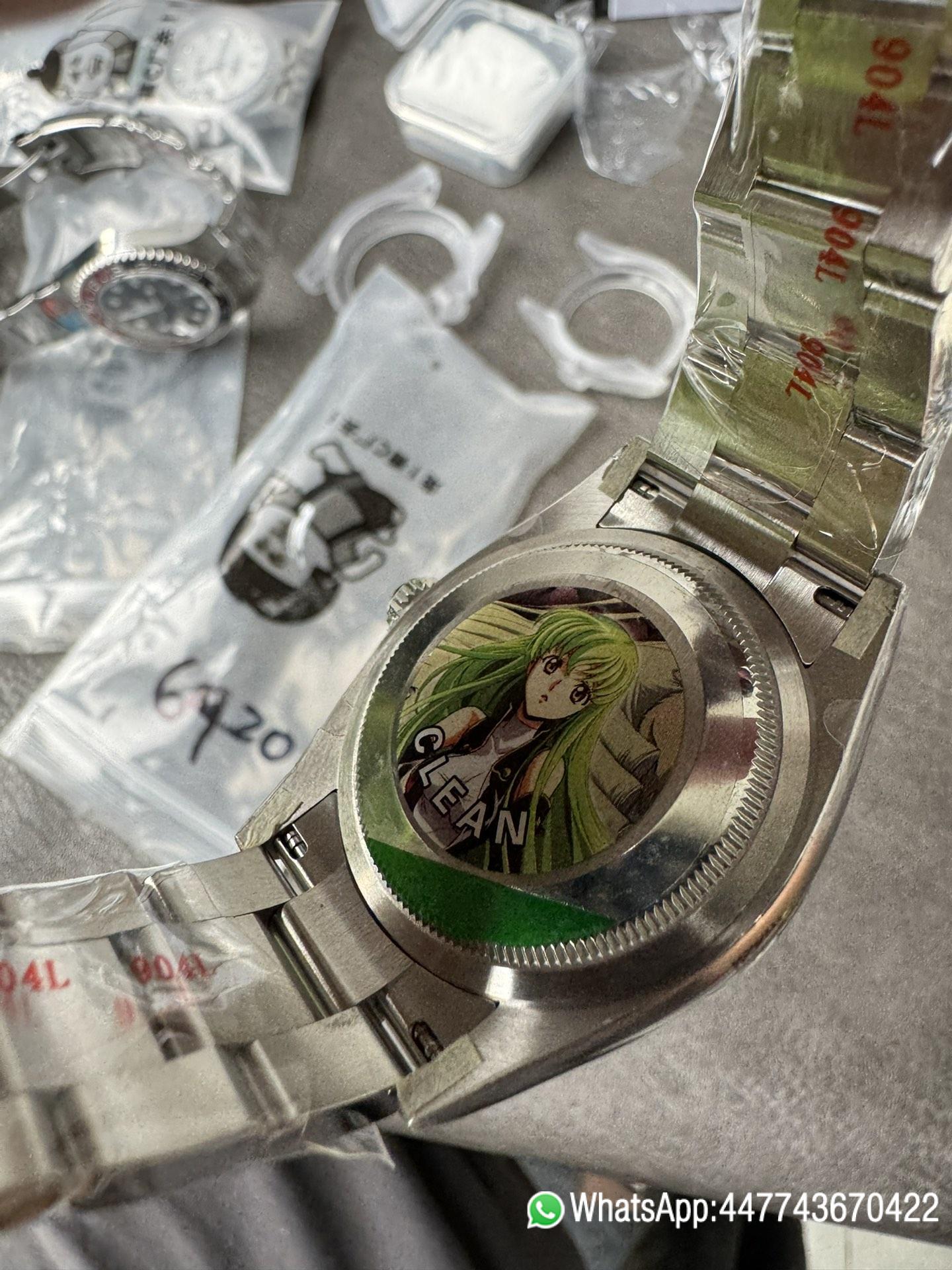 Super Clone Oyster Perpetual 126000 36mm 904L Steel Black Dial VR3230 Movement 08 Super Clone Oyster Perpetual 126000 36mm 904L Steel Black Dial VR3230 Movement 08