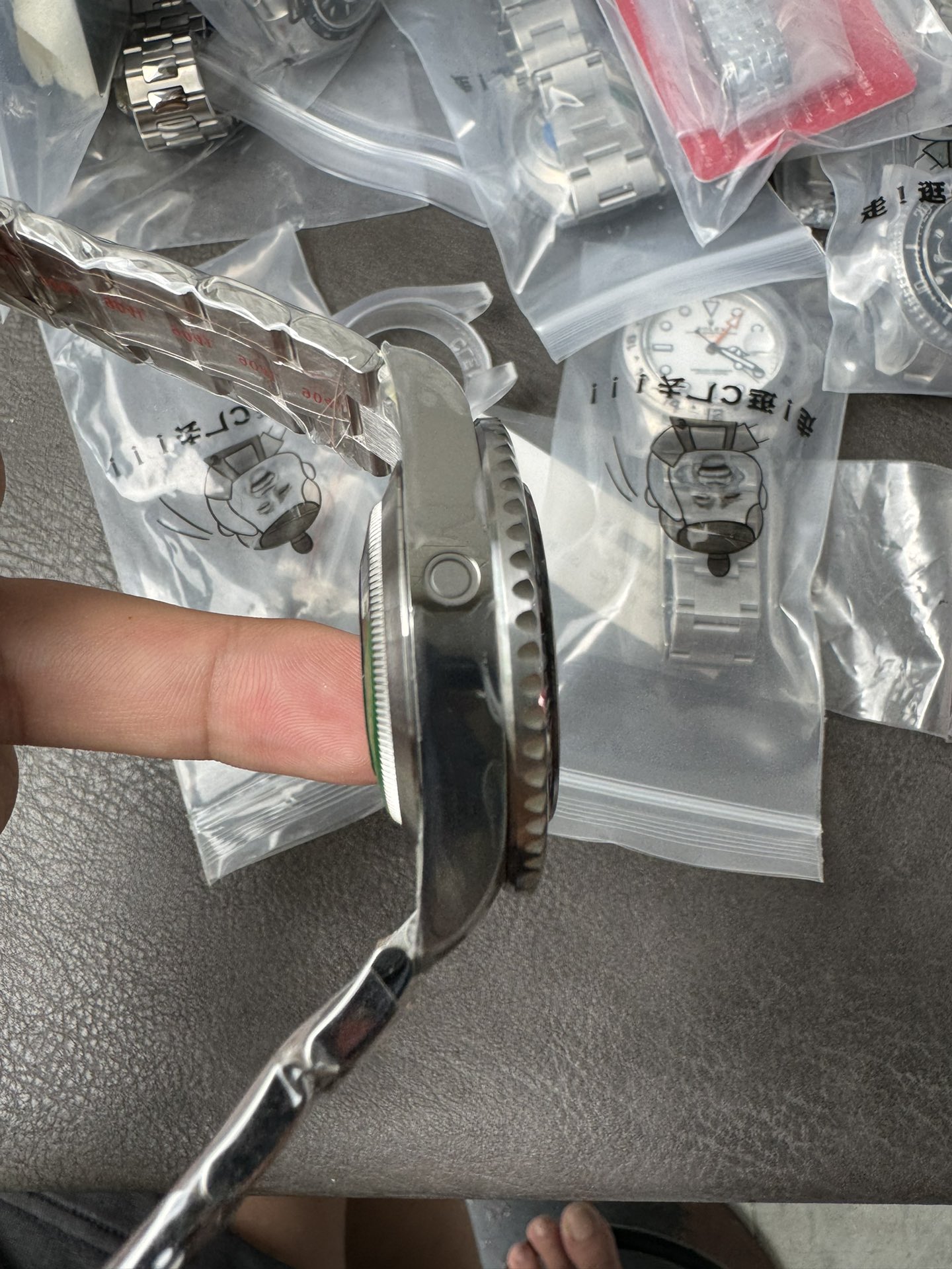 Victory Factory Rolex Sea Dweller 126600 Single Red 904L Steel Case and Bracelet SH3235 Movement 06 Clean Factory Rolex Sea Dweller 126600 Single Red 904L Steel Case and Bracelet SH3235 Movement 06