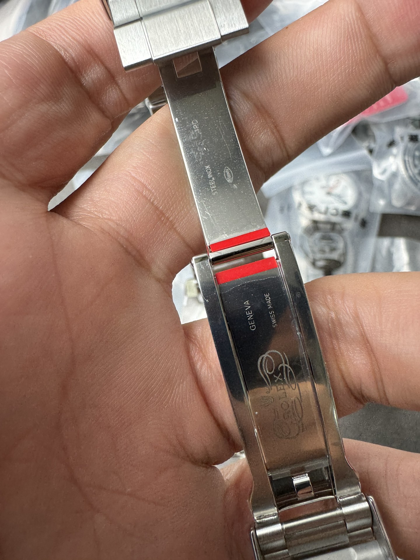 Victory Factory Rolex Sea Dweller 126600 Single Red 904L Steel Case and Bracelet SH3235 Movement 08 Clean Factory Rolex Sea Dweller 126600 Single Red 904L Steel Case and Bracelet SH3235 Movement 08