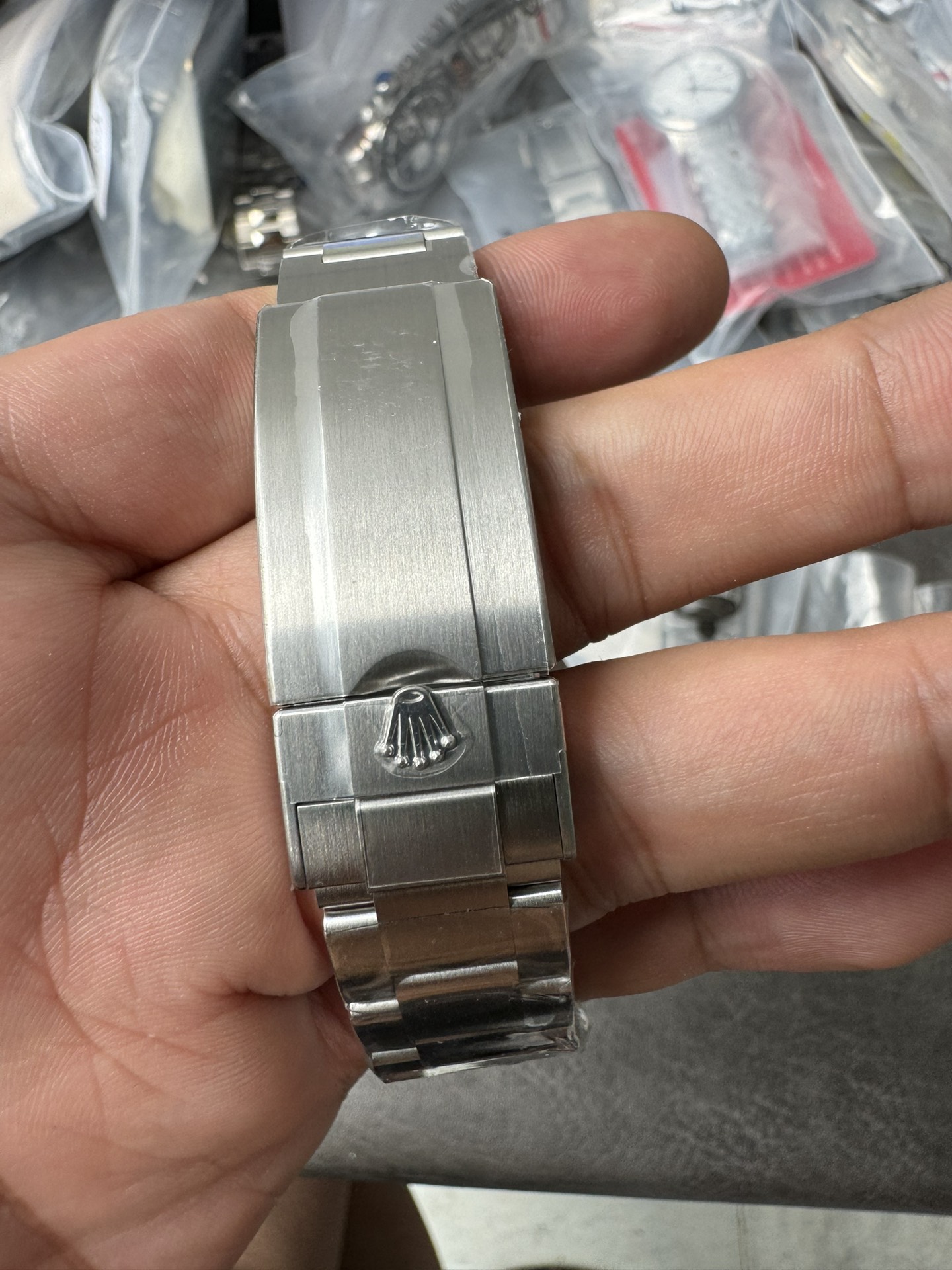 Victory Factory Rolex Sea Dweller 126600 Single Red 904L Steel Case and Bracelet SH3235 Movement 09 Clean Factory Rolex Sea Dweller 126600 Single Red 904L Steel Case and Bracelet SH3235 Movement 09
