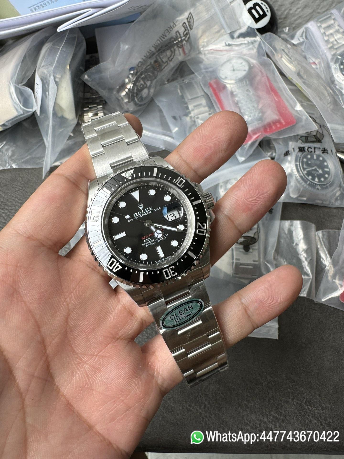 wsxc1725Super Clone Rolex Sea Dweller 126600 Single Red 904L Steel Case and Bracelet SH3235 Movement 10 wsxc1725Super Clone Rolex Sea Dweller 126600 Single Red 904L Steel Case and Bracelet SH3235 Movement 10
