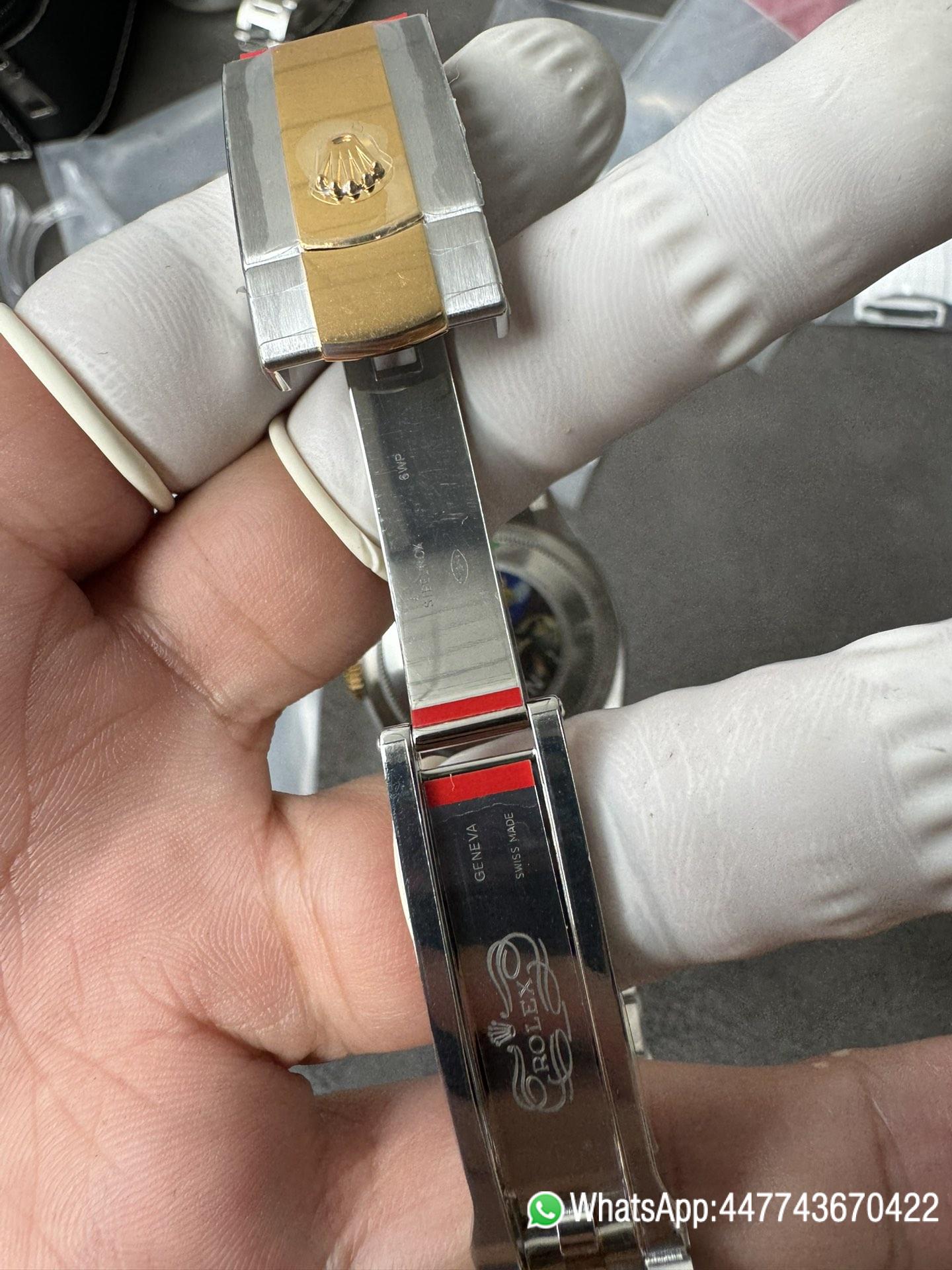Super Clone Rolex Datejust Wimbledon 36mm 126233 Grey Dial with Roma Markers Two Tone Yellow Gold Oystersteel Bracelet 10 Super Clone Rolex Datejust Wimbledon 36mm 126233 Grey Dial with Roma Markers Two Tone Yellow Gold Oystersteel Bracelet 10
