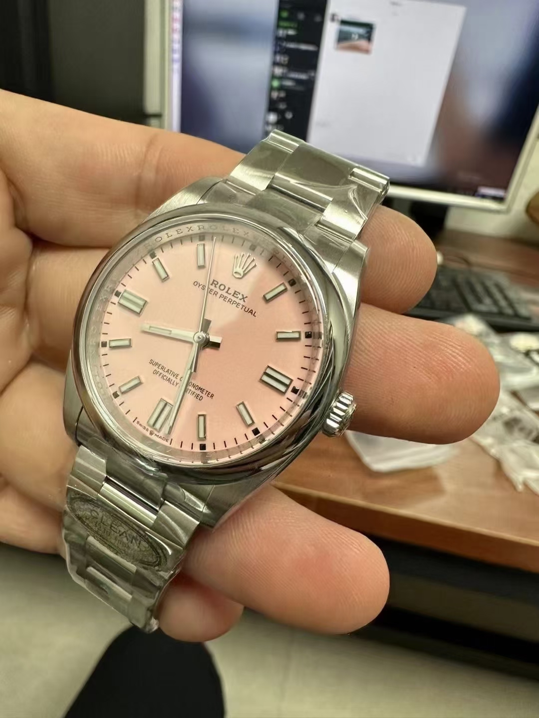 Victory Factory Watches Oyster Perpetual 124300 CF OP 41mm 904L Steel Pink Dial VR3230 Movement 04 Clean Factory Watches Oyster Perpetual 124300 CF OP 41mm 904L Steel Pink Dial VR3230 Movement 04
