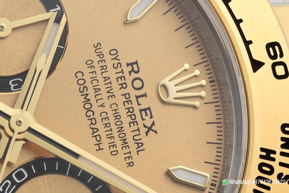 Super Clone Daytona 126503 Golden Black Counter Ring Dial Oystersteel and Yellow Gold Bracelet Yellow Gold Bezel SH4131 Movement 04 Super Clone Daytona 126503 Golden Black Counter Ring Dial Oystersteel and Yellow Gold Bracelet Yellow Gold Bezel SH4131 Movement 04