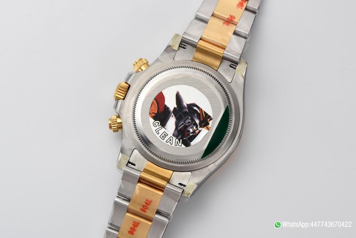 Super Clone Daytona 126503 Golden Black Counter Ring Dial Oystersteel and Yellow Gold Bracelet Yellow Gold Bezel SH4131 Movement 08 Super Clone Daytona 126503 Golden Black Counter Ring Dial Oystersteel and Yellow Gold Bracelet Yellow Gold Bezel SH4131 Movement 08