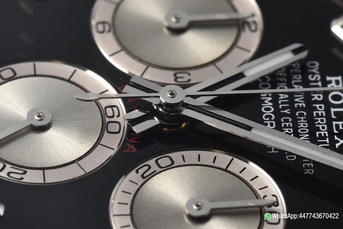Super Clone Daytona 126509 Black and Steel Set with Diamonds Dial Oystersteel Bracelet SH4131 Movement 05 Super Clone Daytona 126509 Black and Steel Set with Diamonds Dial Oystersteel Bracelet SH4131 Movement 05