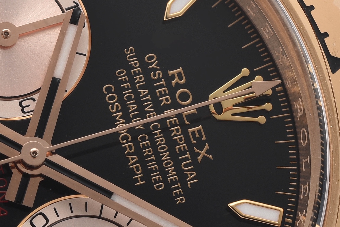 Victory Factory Rolex Daytona 126505 Rose Gold Case Bracelet Black Dial with Rose Gold Sub Dial SH4131 Movement 05 Clean Factory Rolex Daytona 126505 Rose Gold Case Bracelet Black Dial with Rose Gold Sub Dial SH4131 Movement 05