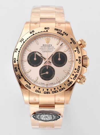 Clean Factory Rolex Daytona 126505 Rose Gold Case Bracelet Rose Gold Dial with Black Sub Dial SH4131 Movement 01 1