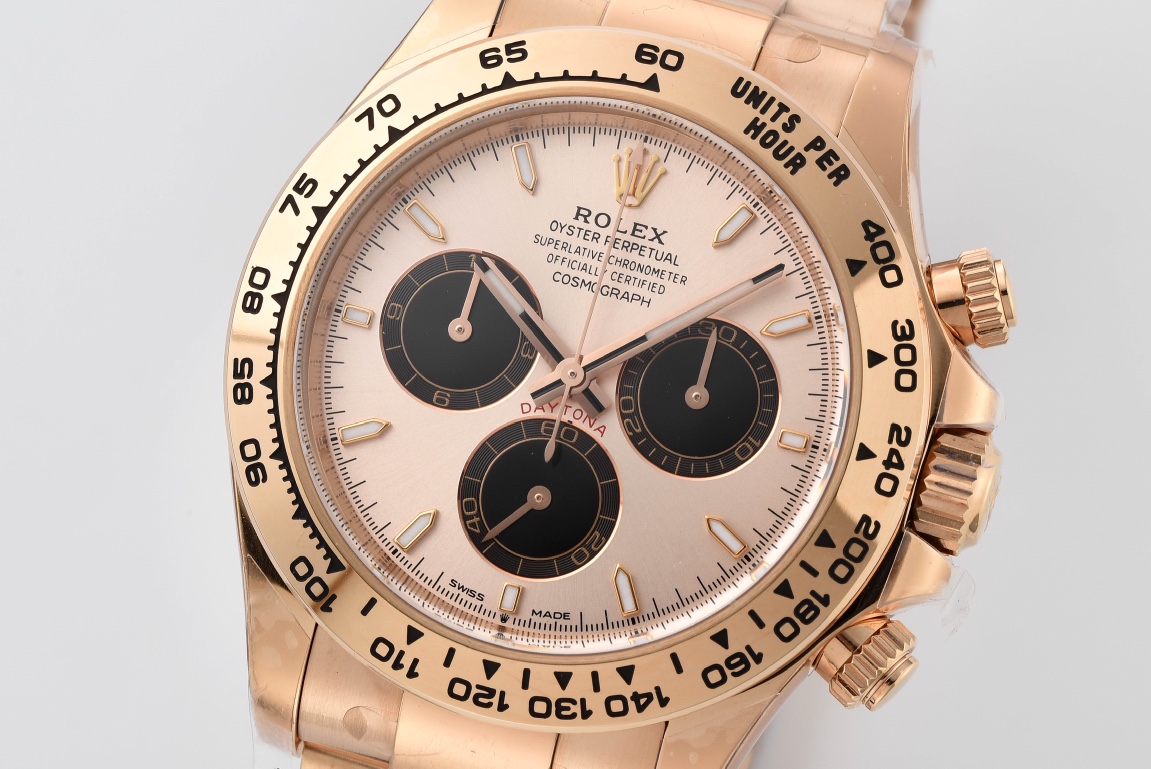 Victory Factory Rolex Daytona 126505 Rose Gold Case Bracelet Rose Gold Dial with Black Sub Dial SH4131 Movement 03 Clean Factory Rolex Daytona 126505 Rose Gold Case Bracelet Rose Gold Dial with Black Sub Dial SH4131 Movement 03