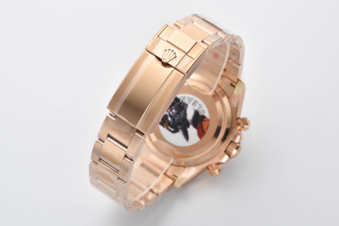 Victory Factory Rolex Daytona 126505 Rose Gold Case Bracelet Rose Gold Dial with Black Sub Dial SH4131 Movement 09 Clean Factory Rolex Daytona 126505 Rose Gold Case Bracelet Rose Gold Dial with Black Sub Dial SH4131 Movement 09