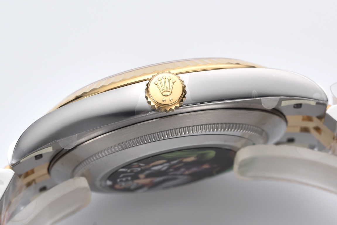 Victory Factory Datejust Wimbledon 126333 41mm Gray Dial with Green Roma Markers Yellow Gold Bezel 3235 Movement Two Tone Jubilee Bracelet 05 Clean Factory Datejust Wimbledon 126333 41mm Gray Dial with Green Roma Markers Yellow Gold Bezel 3235 Movement Two Tone Jubilee Bracelet 05