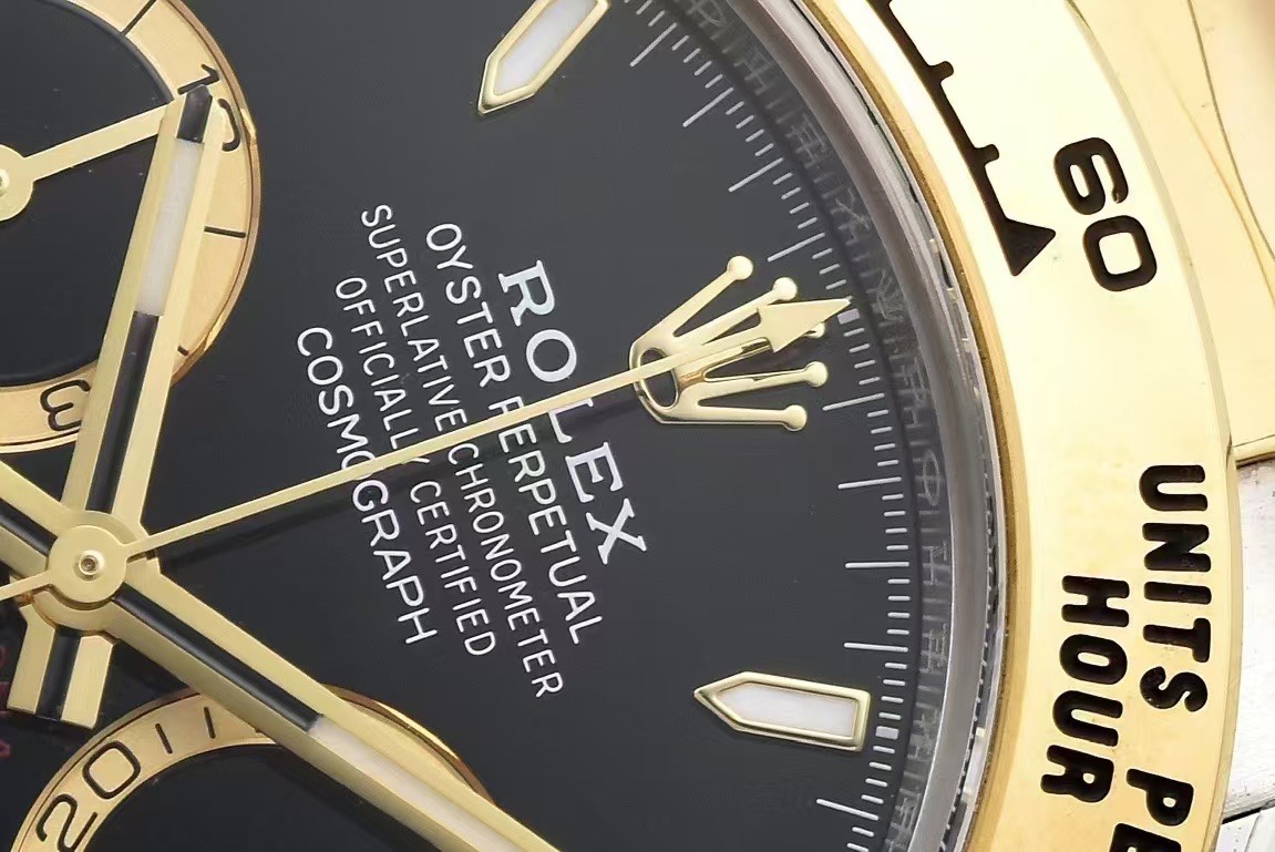 Victory Factory Daytona 126503 Black and Gold Counter Rings Dial 904L Steel Case Yellow Gold Bezel SH4131 Movement Oystersteel and Yellow Gold Band 04 Clean Factory Daytona 126503 Black and Gold Counter Rings Dial 904L Steel Case Yellow Gold Bezel SH4131 Movement Oystersteel and Yellow Gold Band 04
