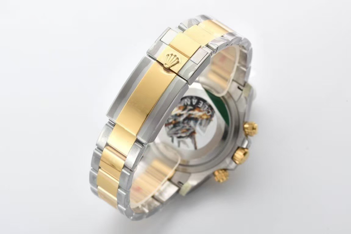 Victory Factory Daytona 126503 Black and Gold Counter Rings Dial 904L Steel Case Yellow Gold Bezel SH4131 Movement Oystersteel and Yellow Gold Band 09 Clean Factory Daytona 126503 Black and Gold Counter Rings Dial 904L Steel Case Yellow Gold Bezel SH4131 Movement Oystersteel and Yellow Gold Band 09