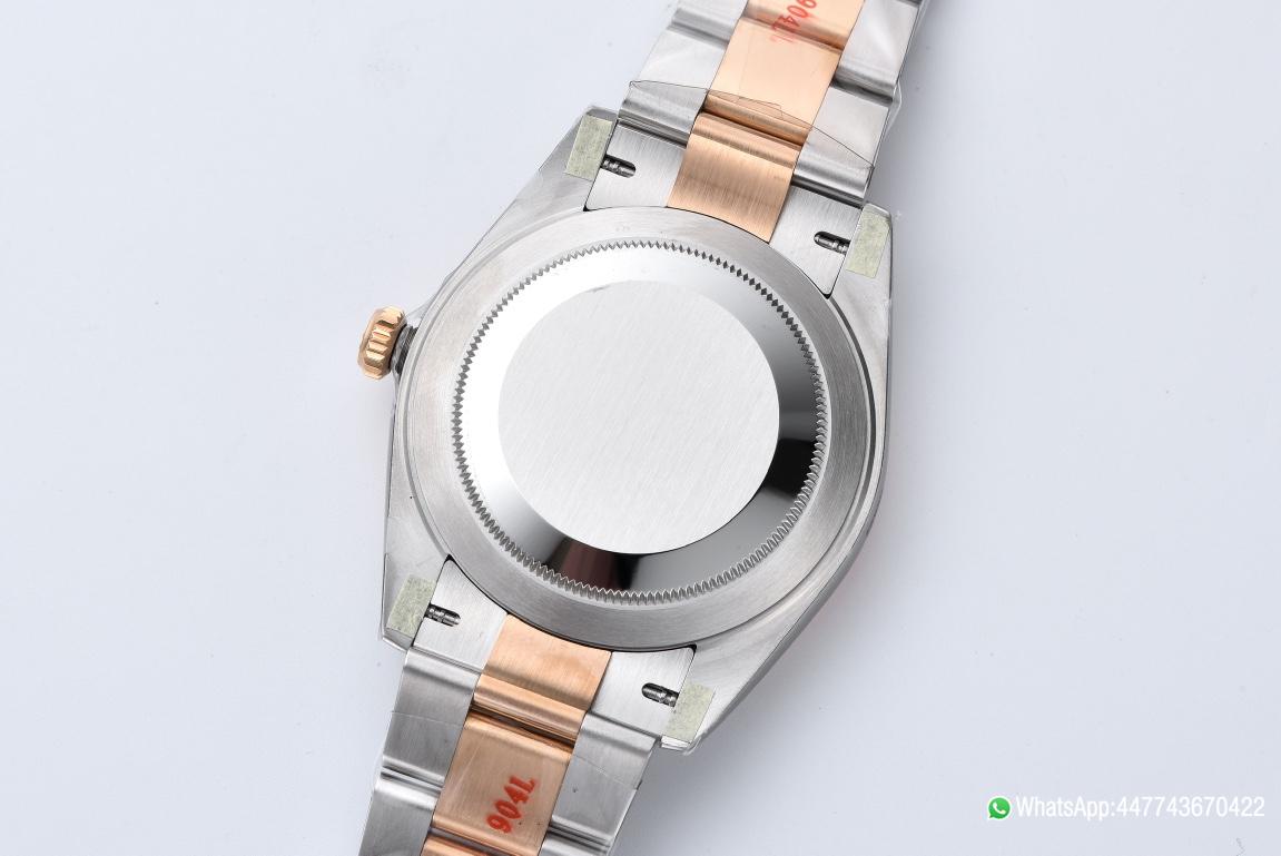 Victory Datejust 126331 41mm Rose Gold Sundust Dial with Stick Markers Rose Gold Bezel 904L Steel Case 3235 Movement Two Tone Oyster Bracelet 10 Clean Datejust 126331 41mm Rose Gold Sundust Dial with Stick Markers Rose Gold Bezel 904L Steel Case 3235 Movement Two Tone Oyster Bracelet 10