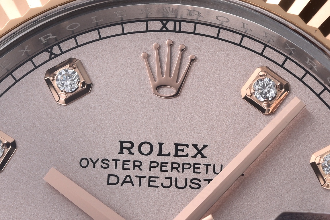 Victory Datejust 126331 41mm Rose Gold Sundust Dial with diamond Markers Rose Gold Bezel 3235 Movement Two Tone Jubilee Bracelet 03 Clean Datejust 126331 41mm Rose Gold Sundust Dial with diamond Markers Rose Gold Bezel 3235 Movement Two Tone Jubilee Bracelet 03