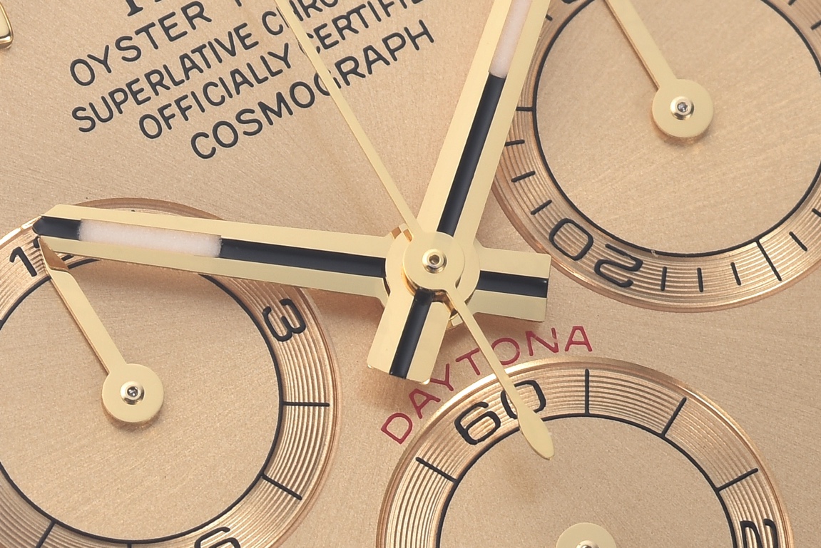 Victory Factory Rolex Daytona 116508 Full Yellow Gold Case Dial Yellow Gold Bezel Bracelet DanDong 4130 Movement 05 Clean Factory Rolex Daytona 116508 Full Yellow Gold Case Dial Yellow Gold Bezel Bracelet DanDong 4130 Movement 05