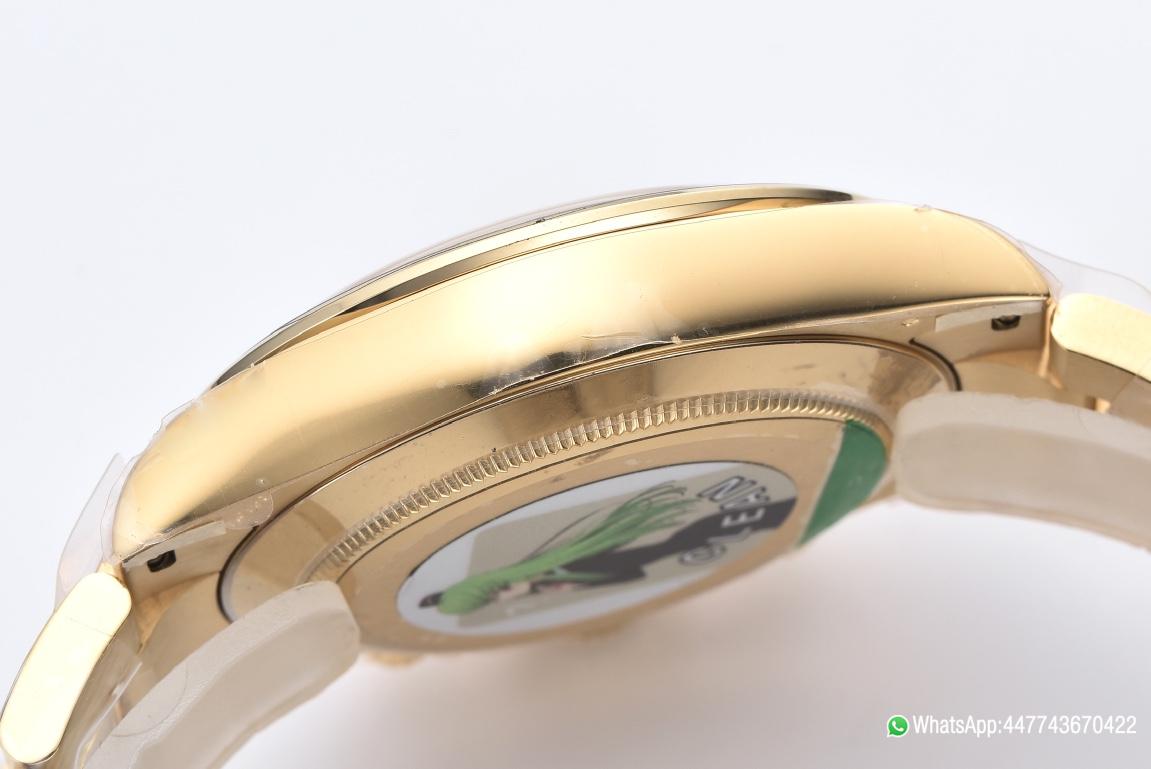 Super Clone Rolex Daytona 116508 Full Yellow Gold Case Dial Yellow Gold Bezel Bracelet DanDong 4130 Movement 06 Super Clone Rolex Daytona 116508 Full Yellow Gold Case Dial Yellow Gold Bezel Bracelet DanDong 4130 Movement 06