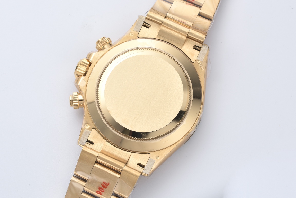 Victory Factory Rolex Daytona 116508 Full Yellow Gold Case Dial Yellow Gold Bezel Bracelet DanDong 4130 Movement 07 Clean Factory Rolex Daytona 116508 Full Yellow Gold Case Dial Yellow Gold Bezel Bracelet DanDong 4130 Movement 07