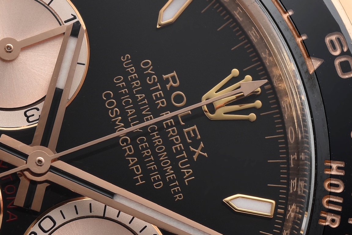 Victory Factory Rolex Daytona 126515LN 18K Rose Gold Plated Case Black and Rose Gold Dial Oysterflex Strap SH4131 04 Clean Factory Rolex Daytona 126515LN 18K Rose Gold Plated Case Black and Rose Gold Dial Oysterflex Strap SH4131 04