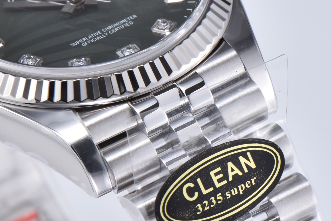 Victory Factory DateJust 36mm 126234 Green Palm motif Dial Diamond Hour Markers 904L Steel Material Jubilee Bracelet SH3235 Caliber 04 Clean Factory DateJust 36mm 126234 Green Palm motif Dial Diamond Hour Markers 904L Steel Material Jubilee Bracelet SH3235 Caliber 04