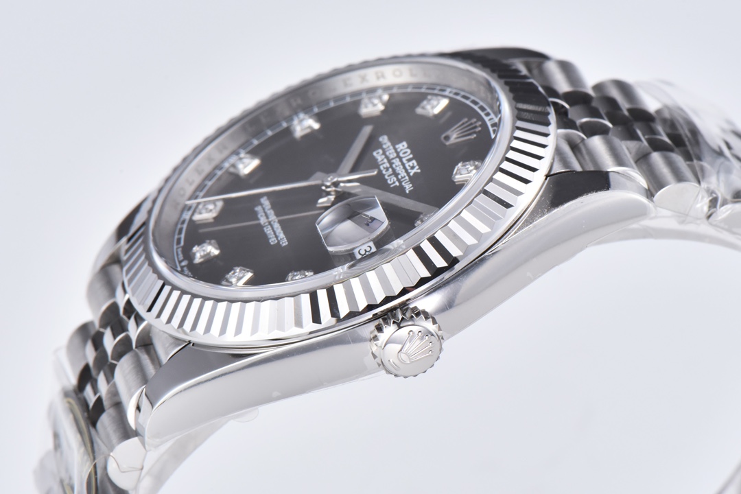 Victory Factory Datejust 36mm Gray Dial with Diamond Hour Markers 904L Steel Case Jubilee Bracelet SuperClone 3235 Movement 04 Clean Factory Datejust 36mm Gray Dial with Diamond Hour Markers 904L Steel Case Jubilee Bracelet SuperClone 3235 Movement 04