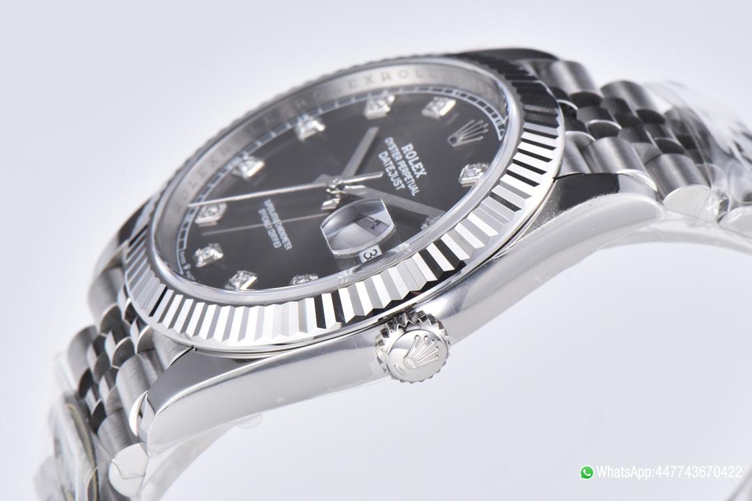 Super Clone Datejust 36mm Gray Dial with Diamond Hour Markers 904L Steel Case Jubilee Bracelet SuperClone 3235 Movement 04 Super Clone Datejust 36mm Gray Dial with Diamond Hour Markers 904L Steel Case Jubilee Bracelet SuperClone 3235 Movement 04