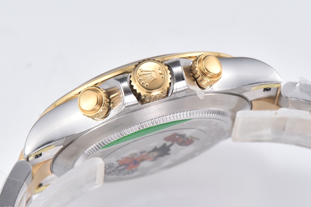 Victory Factory Daytona 116503 White Mother of Pearl Dial Oystersteel and Yellow Gold Material DD4130 Movement 07 Clean Factory Daytona 116503 White Mother of Pearl Dial Oystersteel and Yellow Gold Material DD4130 Movement 07