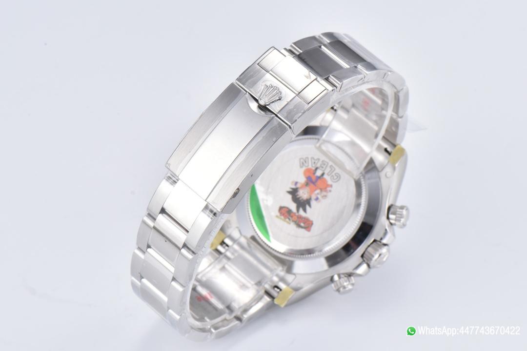 Super Clone Daytona 116509 White Mother of Pearl Dial Diamond Hour Markers Oystersteel Case Bracelet DD4130 Movement 05 Super Clone Daytona 116509 White Mother of Pearl Dial Diamond Hour Markers Oystersteel Case Bracelet DD4130 Movement 05
