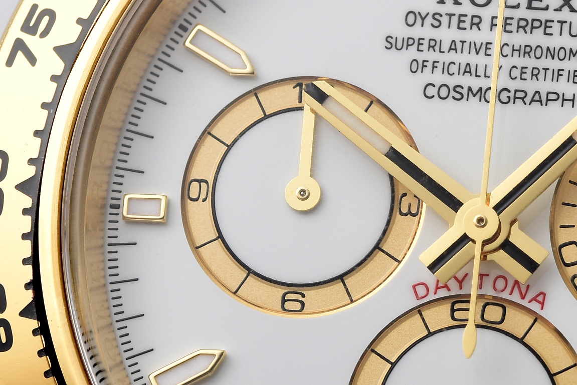 Victory Factory Daytona 126508 White Dial on 18K Yellow Gold Plated Bracelet ShangHai 4131 Movement 06 Clean Factory Daytona 126508 White Dial on 18K Yellow Gold Plated Bracelet ShangHai 4131 Movement 06
