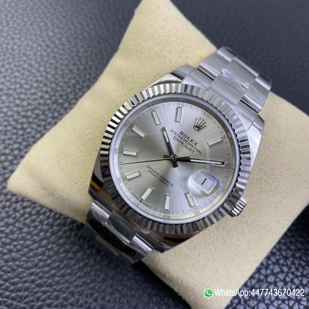 Super Clone Rolex Datejust M126334 0003 Silver Dial Oystersteel Case and Bracelet ShangHai 3235 Movement 03 Super Clone Rolex Datejust M126334 0003 Silver Dial Oystersteel Case and Bracelet ShangHai 3235 Movement 03