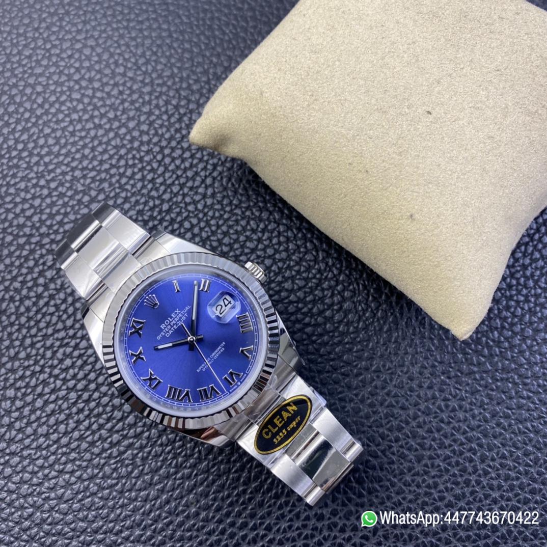 Super Clone Rolex Datejust M126334 0025 Blue Dial Roma Hour Markers Oystersteel Case and Bracelet ShangHai 3235 Movement 07 Super Clone Rolex Datejust M126334 0025 Blue Dial Roma Hour Markers Oystersteel Case and Bracelet ShangHai 3235 Movement 07