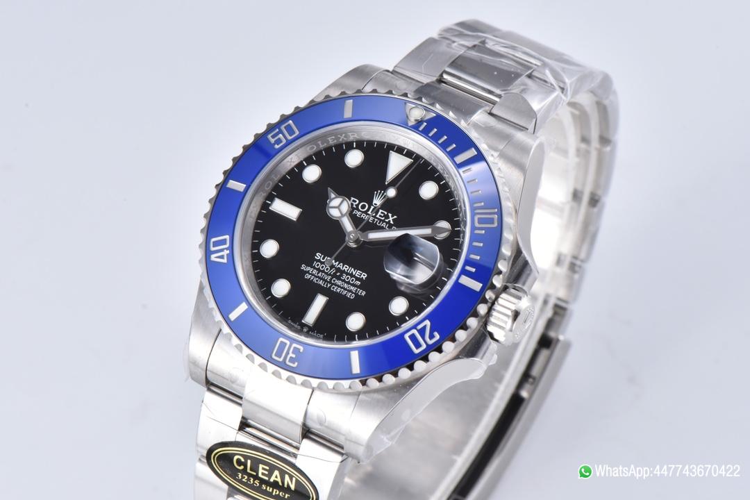 Super Clone Rolex Submariner 126619LB 41mm Smurf Cookie Monster Blue Bezel Black Dial Superclone 3235 Movement 02 Super Clone Rolex Submariner 126619LB 41mm Smurf Cookie Monster Blue Bezel Black Dial Superclone 3235 Movement 02