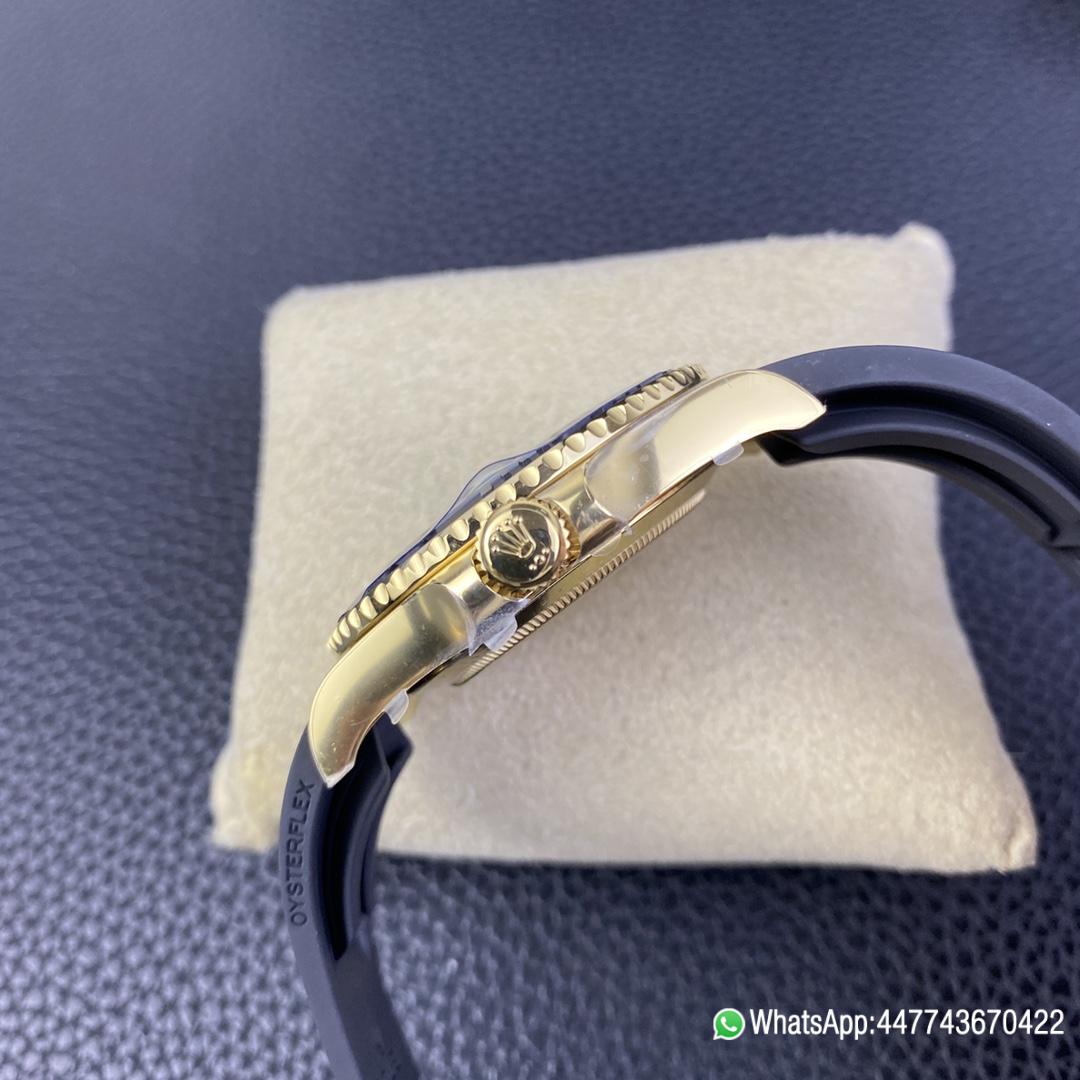 Super Clone Rolex Yacht Master 42mm 226658 Yellow Gold Case 3D Black Ceramic Bezel Oysterflex Strap SuerClone 3235 Movement 06 Super Clone Rolex Yacht Master 42mm 226658 Yellow Gold Case 3D Black Ceramic Bezel Oysterflex Strap SuerClone 3235 Movement 06